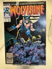 Wolverine #1 Marvel Comics 1988 1st Ongoing Series John Buscema Key F/VF picture