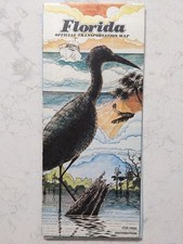 Vintage 1982 Florida Official Road Map – State Road Department picture
