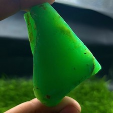 472 Cts Natural Chrysoprase Gemstone Nugget : Green Crystal For Jewelry picture
