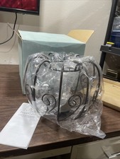 Beautiful PartyLite Pumpkin Pillar Candle Holder Retired P8979 In Box picture