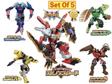 Takara Tomy Transformers Wild King Spino Escudo & 4 Energy Beasts Set 5 PSL picture
