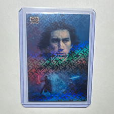 2025 Topps Star Wars Galaxy #3 The Duel Kylo Ren Logofractor /77 picture