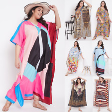 Gypsie Blu Women Long Kaftan Dress Plus Size Sundress Summer Maxi Caftan Gown picture