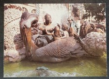 Vintage Postcard - Hans Sachs Fountain - Nuremberg - Germany - Bronze - Pelican picture