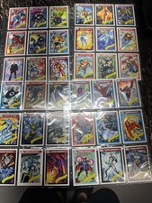 1990 Marvel Universe Cards COMPLETE Series 1: (162/162) w/ all 5 Holograms picture