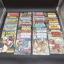 Lot of 40 Iron Man Comics 1980s 1990s Marvel What If Annuals Vintage picture
