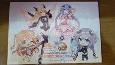 Hyperdimension Neptunia 15th Anniversary Purple Heart And Amico Postcard picture