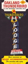 Vintage 1960's Thunderbird Lodge brochure picture