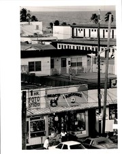 LG34 Orig Photo HOLLYWOOD BEACH CONVERSION CONDO ROOFTOPS FLORIDA BEACH CAROUSEL picture