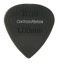 Pickboy Edge, Sharp Tip, Carbon/Nylon, 1.00mm, 10 picks, Black picture