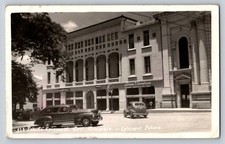 1930s Palacio Episcopal Cali Colombia RPPC Vintage Cars Postcard picture
