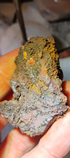 Visible Gold Bearing Hydrothermal Volcanic Goethite Gossan Limonite Specimen picture