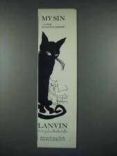 1965 Lanvin My Sin Perfume Ad - Most Provocative picture