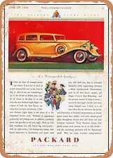 METAL SIGN - 1932 Packard Light Eight Sedan Vintage Ad picture