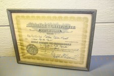 Marriage Certificate Crisp County Georgia 1947 War Love Estate Find Props NL picture