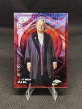 2026 Topps Chrome Star Wars #129 - Luthel Rael - Red Wave /5 picture