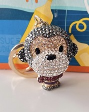 Cute Monkey Austrian Crystals  Keychain , high quality approx, 300 crystals picture
