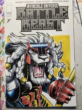 Battle Beast 1 Original Sketch Cover Variant  picture