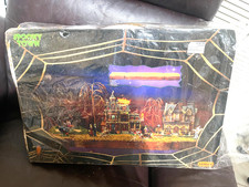 LEMAX  SPOOKY TOWN  LANDSCAPE HALLOWEEN  SET OF  3 DISPLAY PLATFORM  FOR VILLAGE picture