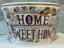 Antique D.L & Co. David Lockhart Earthenware Sugar Bowl 1865-1898 picture