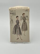 Vogue 7685 Vintage 1950s Sewing Pattern - Dress Size 16, Bust 34 picture