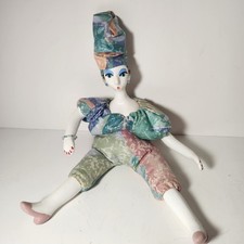 Vintage 1993 Hot Mamas Poupee By Isabelle  Handmade In France Seed Filled Signed picture