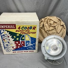 VTG Imperial 4 color Rotating Projector wheel. Christmas Color Wheel Open Box picture