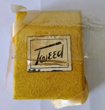 Vintage Lentheric Tweed Pure Parfum Extrait Velvet Box Wood Cap Full 1950s Rare picture