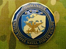 COMMANDER ADMIRAL JAMES G.FOGGO III  JOINT FORCE COMMAND NAPLES  CHALLENGE COIN picture