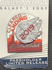 Disney Parks Star Wars Galaxys Edge 2019 Grand Opening Trading Pin  picture