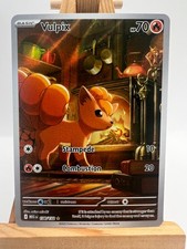 Pokemon Mega Evolutions - 138/132 Vulpix - Illustration Rare - NM/M picture