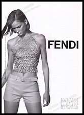 Fendi Clothing 1990s Print Advertisement Ad 1996 Body Legs picture