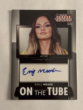 2015 Panini Americana Emily Meade Auto On The Tube #MS-EM picture