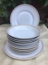 Antique B & C Limoges L. Bernardaud & Co 6 plates 4 Bowls France picture