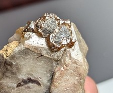 Onegite Double Terminated Quartz Pseudo Hematite Siderite Tarryall Mtns Colorado picture
