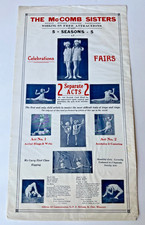 Young Girl Acrobat Gymnast Contortionist Dance Photo CIRCUS ATTRACTION POSTER picture