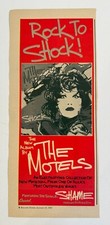 Vintage 1985 Rock to Shock The Motels Shame Music Advertisement Print Ad picture