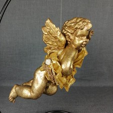 Vintage Dept 56 Cherub Angel Hanging Christmas Ornament 12
