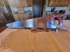 Disston Vintage D-23 Lightweight Hand Saw 1940-1950  picture