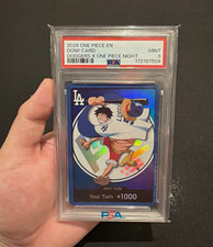 One Piece 2026 EN DON CARD #2026 Monkey D. Luffy PSA 9 Dodgers x One Piece picture