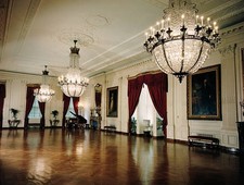 The East Room of the White House 1948 Historic Old Photo picture