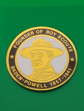 Founder Of Boy Scouts Baden-Powell 1857-1941 Decal BSA America NEW picture