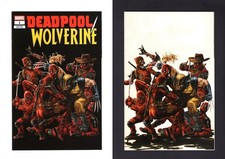 DEADPOOL /WOLVERINE #1 LEE BERMEJO TRADE DRESS & WHITE VIRGIN VARIANTS SET NM picture