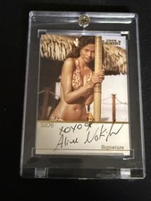 ALINE NAKASHIMA 2006 SPORTS ILLUSTRATED SI SWIMSUIT Autograph AUTO CARD XOXO picture