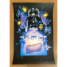 Drew Struzan Star Wars Empire Strikes Back Screen Print 24x36 x/750 Bottleneck picture