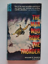 THE MAN WHO RODE THE THUNDER WILLIAM H. RANKIN PYRAMID BOOKS PAPERBACK VTG RARE picture