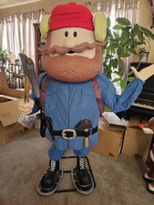 6 Ft Yukon Cornelius Animatronic Yard Decor Rudolph The Red-nosed Reindeer picture