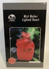 NIB Seasonal Collection HTF Halloween Mist Maker Lighted Heart FREE SAME DAY SHI picture