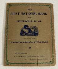 1904 First National Bank of Sisterville West Virginia Calendar Sewing Kit Rules picture