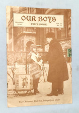Vintage Our Boys Prize Book December 1930 picture